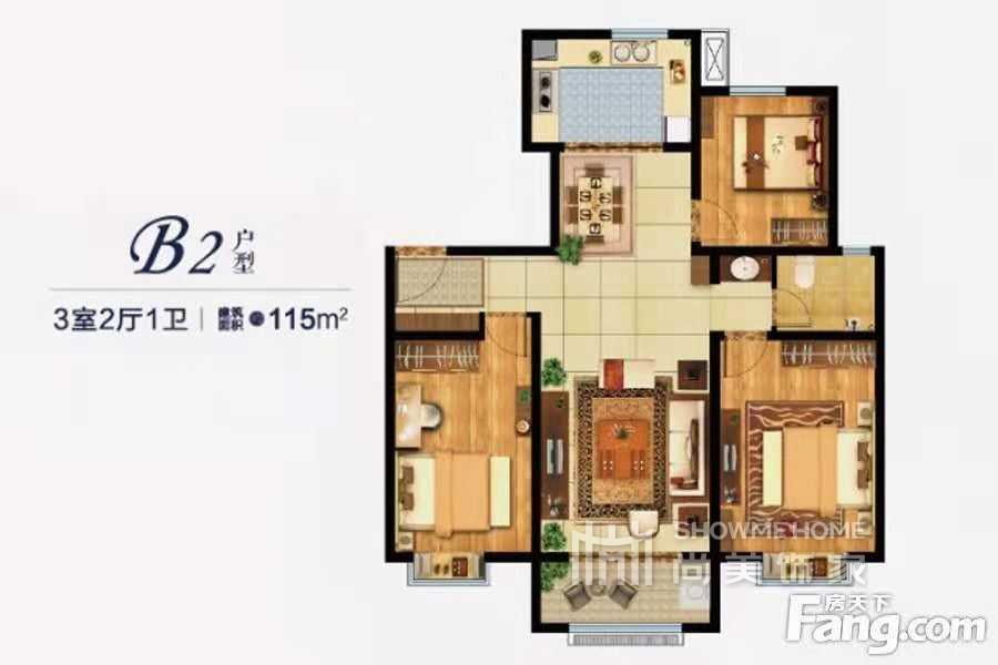 三室两厅一卫