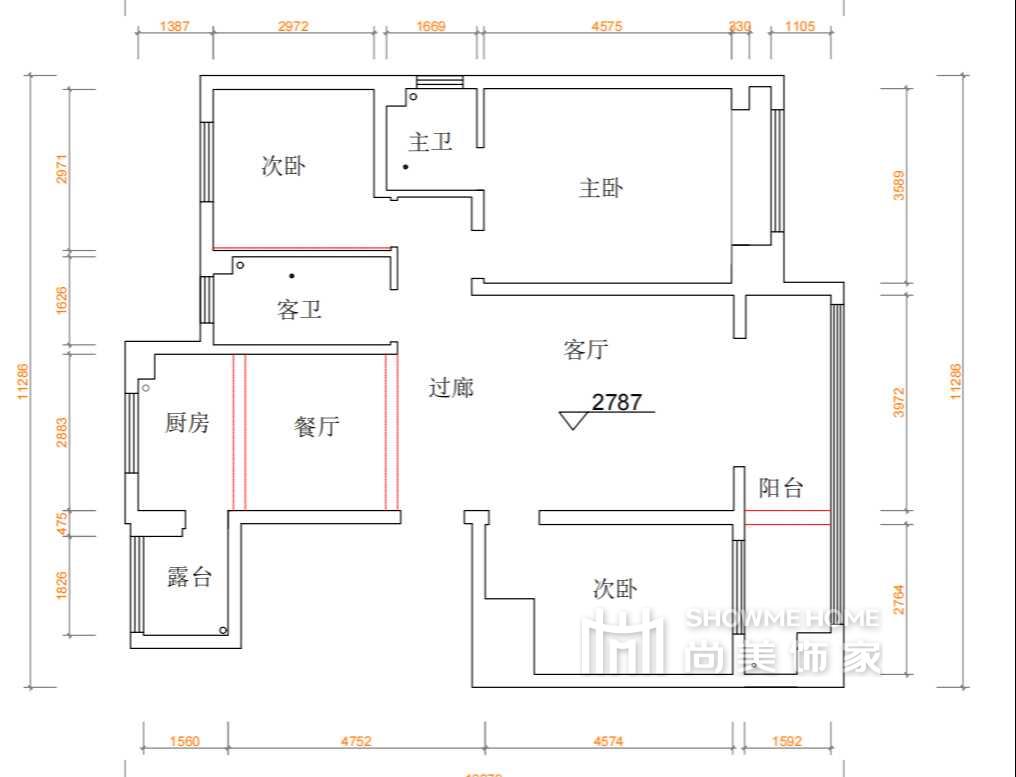 三室二厅二卫
