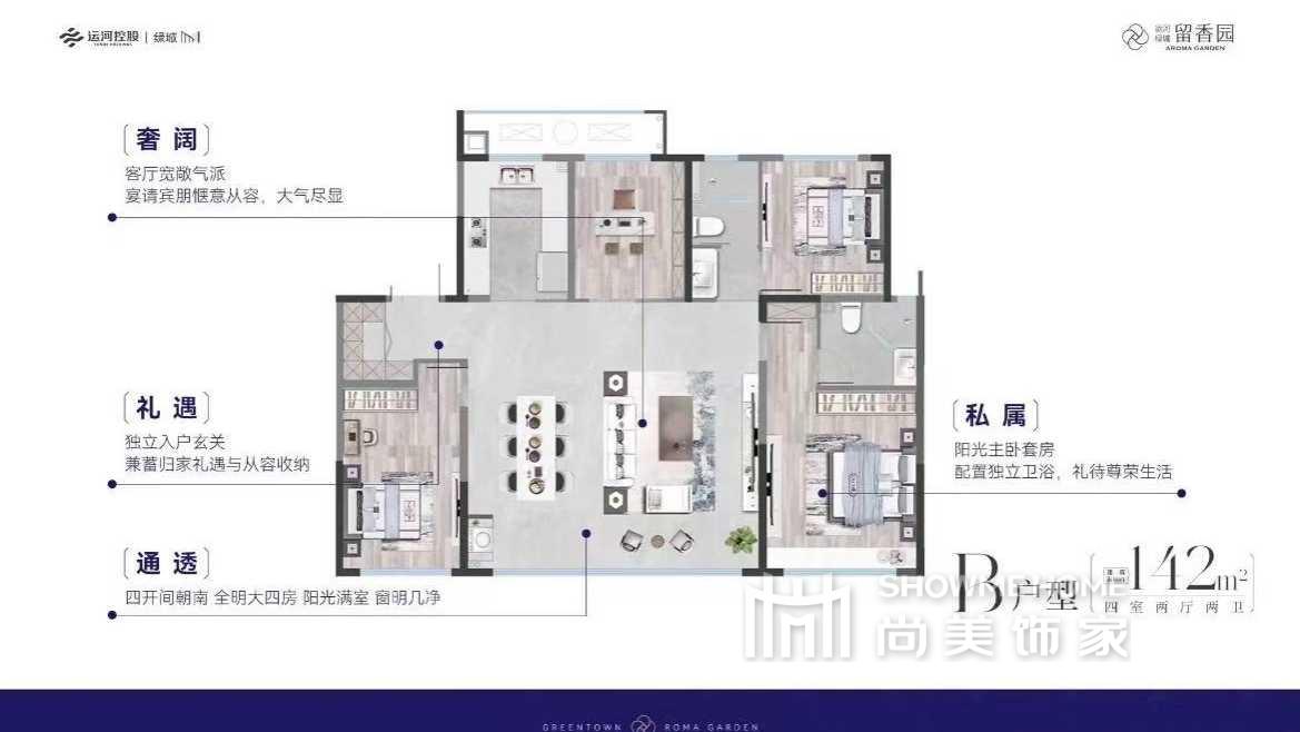 运河绿城.留香园